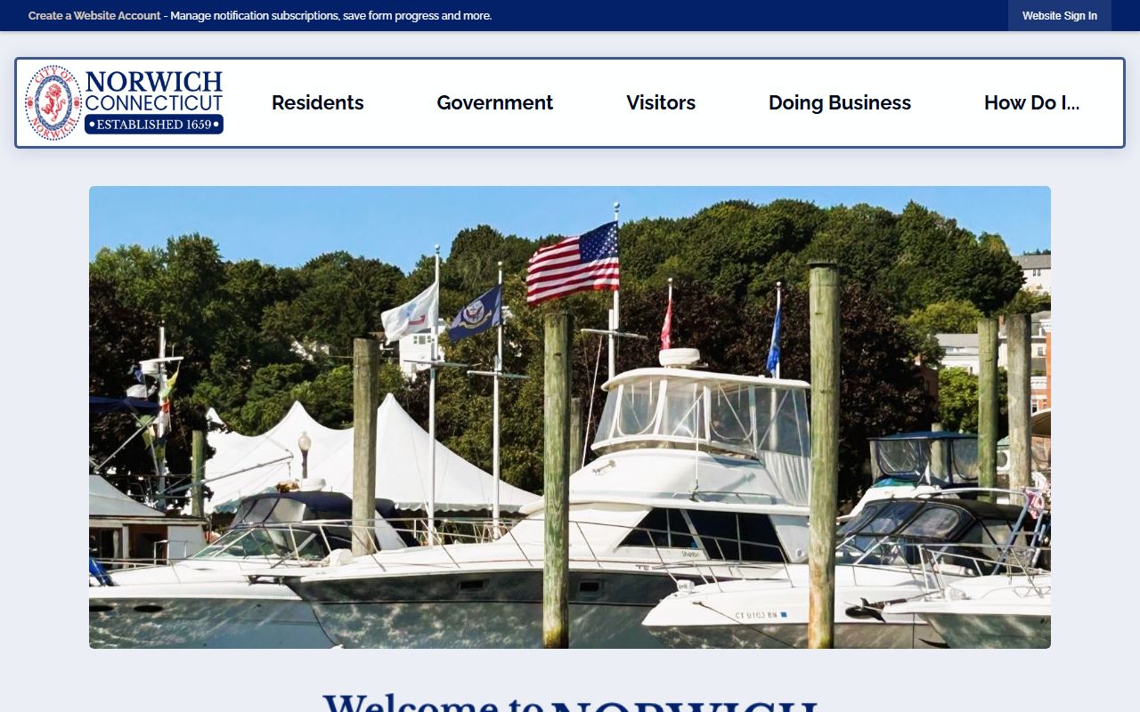 Norwich City website with information on police records and criminal history requests